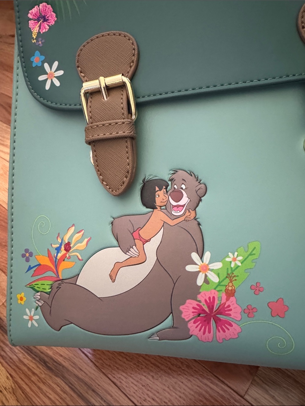 NWT Loungefly Disney Jungle Book Satchel Mini Backpack - Picture 5 of 14